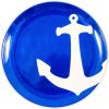 imageCamco Blue and White Nautical Design 12 Piece Dishware Set Includes Marine Style Plates and Bowls  Perfect Boating Sailing Fishing The Beach and More  Melamine Material 41951