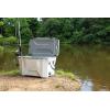 imageCamco Fishing Rod Holder Attachment for Currituck Coolers  Attach to Your Cooler to Hold Your Fishing Rod  Great for Fishing Boating Camping and The Beach 51790Gray