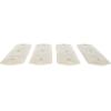 imageCamco Mountable Glow On The Dock Pier Markers  Illuminate Your Dock or Wharf During Night Easy to Install Mount Wherever Needed Elongated Hexagon Shape  4 Pack 50147