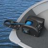 imageCamco TRAC Outdoors StrikeZone 25 Electric Anchor Winch  Features a HighEfficiency 12Volt DC All Steel Gear Motor  Includes 100Feet of 532Inch PreWound Braided Anchor Rope 69001