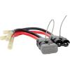 imageCamco Trac Outdoors HighCurrent Connector Kit 8 Gauge  Upgrade Your Trolling Motor Connectors to HighCurrent 12V or 24V Power  for 60 Amp 122436V Power 69441 Black