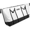 imageKuuma Heavy Duty 210 Quart Insulated Fish Bag with Drain Plug 50184 WhiteBlack240 Quart