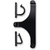 imageCamco Trac Outdoors Boat Paddle Storage Bracket  Easily Mount and Store Your Paddle  Includes Holding Clip ampamp Mounting Hardware 50439