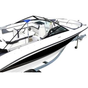 imageCamco Boat Cover Support Kit  Features an EasytoUse Telescoping Design an Adjustable Height from 30Inches to 50Inches and 50Foot Nylon Strap Assembly 41970