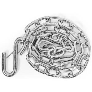 imageCamco Heavy Duty Steel 48quot Safety Chain with Spring Hooks  Secures Tow Vehicle to Trailer  Class I 2000 lb Capacity  Great for RV Trailer and Boat Towing Rust Resistant  5002248 Length  3 500 lb Capacity
