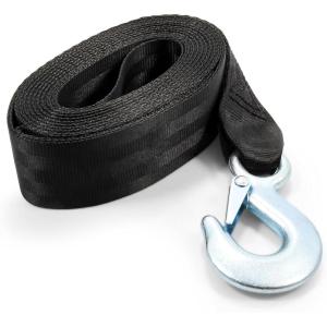 imageCamco Replacement Winch Straps  Features a 20Foot by 2Inch Polyester Webbing Strap  Compatible with Winches Rated Up to 2000lbs  Great for Trailers RVs Campers Boats and More 50002One Size