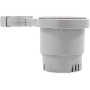 imageCamco Small Clamp Mounted Cup HolderProvides a Secure Location for Your BeverageMountable for Up to 114Inch RailGray 53093Gray