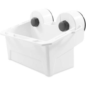 imageCamco Universal Mechanical Suction Cup Caddy  Features 2 Strong Mechanical Suction Cups a Durable Polymer Construction and is Designed for RVs Boats and More 53085