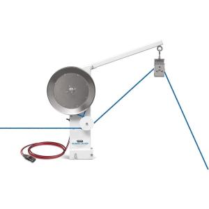 imageTrac Camco Outdoors Line Hauler Winch  Features 110 lb Lift Capacity ampamp CorrosionResistant PowderCoated Aluminum Frame  Low Amp Usage Line Speed of 127150 Ft per Min 69280