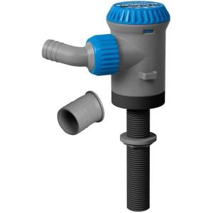 imageTrac Camco Outdoors ThruHull Pump  Features SelfPriming Design Ignition Protection ampamp Low Power Draw  Submersible ampamp Runs Dry Without Damage  Fits Both  ampamp 118 ScrewOn Outlets  12V 69321