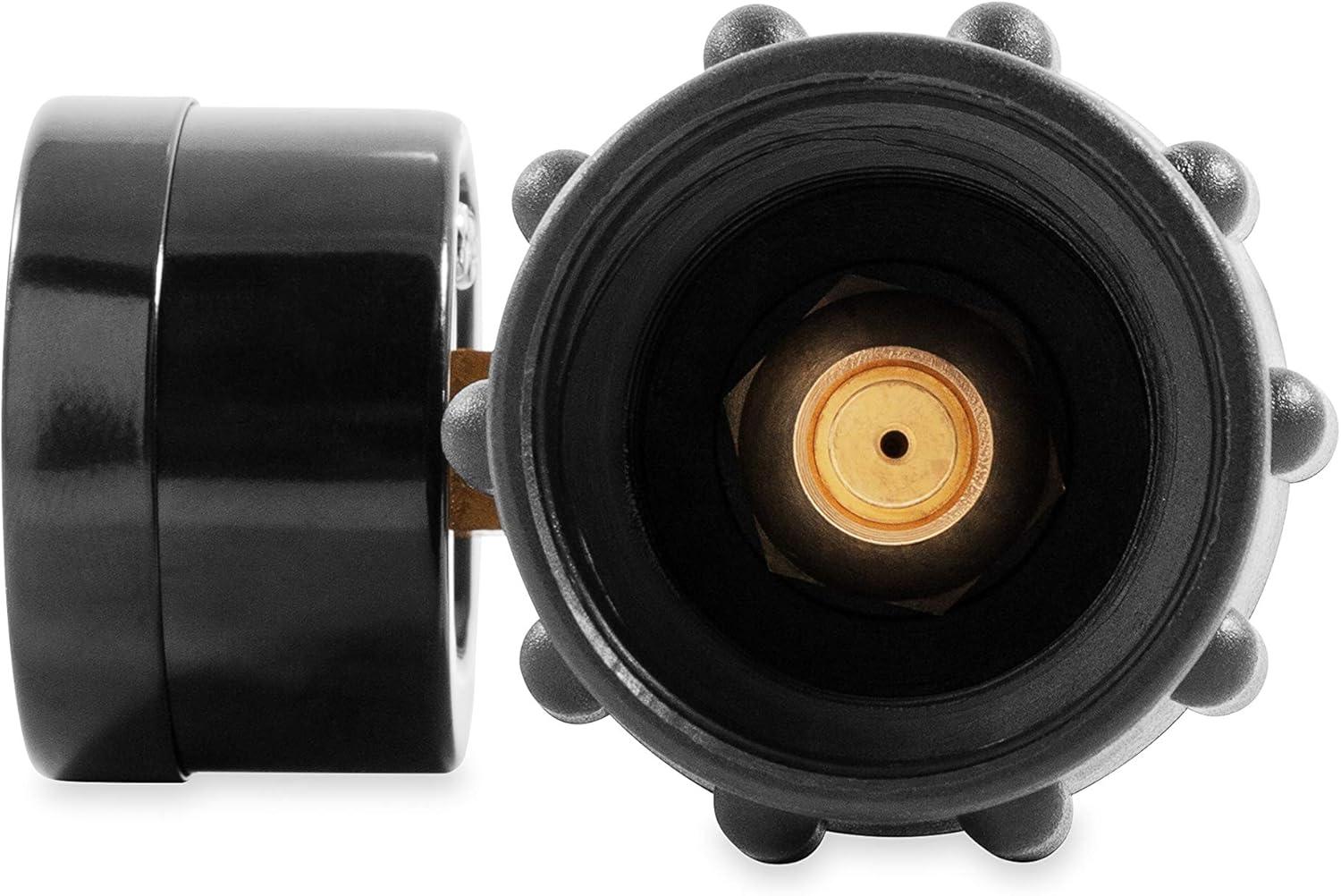 imageCamco RV Propane Gauge and Leak Detector  Features Type 1 Connection for RVing Boating Gas Grills and More 59023