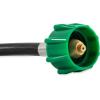 imageCamco 24quot Pigtail Propane Hose Connector  Connects Propane Cylinder To a RV or Trailer Propane Regulator  Provides Thermal Protection and Excess Flow Protection 5915315 hose
