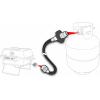 imageCamco 24quot Pigtail Propane Hose Connector  Connects Propane Cylinder To a RV or Trailer Propane Regulator  Provides Thermal Protection and Excess Flow Protection 5915360 hose