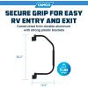 imageCamco 42176 White FoldAway Grab HandleBlack