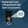 imageCamco 42733 Fabric Party Light Holders Black 7 Pack7 Pack