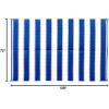 imageCamco 42871 Awning Leisure MatBlue Stripe 6 X 9Stripe Blue