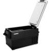 imageCamco 51514 CAM350 Portable Refrigerator AC 110VDC 12V Compact FridgeFreezer 35Liter  Keeps Food and Drinks Cold While OnTheGo  Ideal for Road Trips RVing Camping Boating and Tailgating  Black