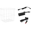 imageCamco 51514 CAM350 Portable Refrigerator AC 110VDC 12V Compact FridgeFreezer 35Liter  Keeps Food and Drinks Cold While OnTheGo  Ideal for Road Trips RVing Camping Boating and Tailgating  Black