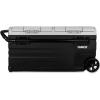 imageCamco 51522 CAM950 Portable Refrigerator AC 110VDC 12V Compact FridgeFreezer with Dual Zone Cooling 95Liter  Keeps Food and Drinks Cold While OntheGo  Ideal for Road Trips RVing Camping