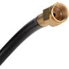imageCamco 59913 3 Propane Hose Assembly  38quot Female Flare x 38quot Female Flare Black
