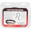 imageCamco 59913 3 Propane Hose Assembly  38quot Female Flare x 38quot Female Flare Black