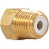 imageCamco 59953 Propane Fitting  14quot Male NPT x 14quot Female Inverted FlareOne Size