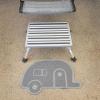 imageCamco Adjustable Height RV Step Stool 43676Fixed Step