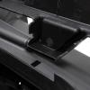 imageCamco CamperRV Dual Propane Tank Cover  Features Hinged Top Panel ampamp Custom Molded Design  Fits 2 20lb Steel Tanks  Protects Propane Tanks During Travel Camping and More  Black 50504