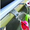 imageCamco CamperRV Party Light Holders  Supports Up to 15lbs ampamp Fits Most Awning Bar Channels  Great for Hanging String Lights Patio Lights LED Lights for Bedrooms and More  Gray 14Pk 42692Gray