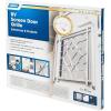 imageCamco CamperRV Screen Door Deluxe Grille  Features an Adjustable Width of 20Inches to 32Inches ampamp Crafted of HeavyDuty Aluminum  Includes Installation Hardware 43993White