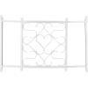 imageCamco CamperRV Screen Door Deluxe Grille  Features an Adjustable Width of 20Inches to 32Inches ampamp Crafted of HeavyDuty Aluminum  Includes Installation Hardware 43993White