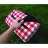 imageCamco Classic Red ampamp White Checkered Picnic Blanket with Waterproof Backing  Includes Convenient Carry Strap  Comfortable and Durable Material  Measures 51quot x 59quot  42803