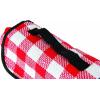 imageCamco Classic Red ampamp White Checkered Picnic Blanket with Waterproof Backing  Includes Convenient Carry Strap  Comfortable and Durable Material  Measures 51quot x 59quot  42803