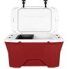 imageCamco Cupholder Attachment for Currituck Coolers  Attach to Your Cooler to Hold Cups Cans and Bottles ampamp More Great for Camping Picnics and at The Beach  51791Crimson Exterior  White Interior