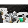 imageCamco Double Propane Tank Locking Device  Safely Secures 2 Propane Tanks to Your RV for Theft Prevention  Lock Included  Works with Conventional and Airstream Setups 40590