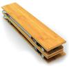 imageCamco Folding Table  Features Natural Bamboo Top ampamp Folding Aluminum Legs for RV Storage and Organization  Adjustable Height 18  26  Ideal for Tailgating Camping RVing the Beach ampamp More 51893Folding Bamboo Table