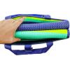 imageCamco Handy Mat with Strap Perfect for Picnics Beaches RV and Outings GreenRed  60quot x 78quot 42813GreenTurquoise