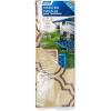 imageCamco Large Reversible Outdoor Patio Mat Easy to Clean Perfect for Picnics Cookouts Camping and The Beach 6 x 9 Brown Lattice Design 42877