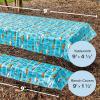 imageCamco Life is Better at The Campsite Tablecloth with Bench Covers  Provides a Clean Eating Surface for Outdoor Activities  Features an RV and Tree Sketch Design  53380