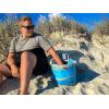 imageCamco PopUp Cooler  Lightweight Waterproof and Insulated Pops Open for Use and Collapses Flat for Storage  Ideal for The Beach Pool Camping Tailgating and Travel  Blue 51995