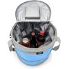 imageCamco PopUp Cooler  Lightweight Waterproof and Insulated Pops Open for Use and Collapses Flat for Storage  Ideal for The Beach Pool Camping Tailgating and Travel  Blue 51995