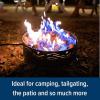 imageCamco Portable Propane Campfire  Features 8Foot Hose and Adjustable Regulator  Great for Campsites with Fire Restrictions  58047