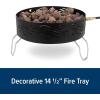 imageCamco Portable Propane Campfire  Features 8Foot Hose and Adjustable Regulator  Great for Campsites with Fire Restrictions  58047
