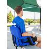 imageCamco Portable Stadium Seat  Ideal for Benches Picnics The Beach Outdoor Concerts Sporting Events and More  Grey 53101Blue