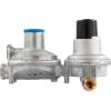 imageCamco Propane DoubleStage AutoChangeover Regulator  Features Auto Switch Over from Empty to Full Propane Tank  Ideal for Refilling Propane Supplies for RVing Camping Grilling and More 59005