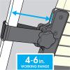 imageCamco RV Awning DeFlapper  Features a 2Inch Wide Clamp with Soft Grippers a Durable Nylon Design and a 13Inch Strap Length  2Pack 420612 Count Pack of 1 42251