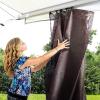 imageCamco RV Awning Shade Kit  Provides Additional Shade and Helps Lower The Temperature Under RV Awning  Measures 54inches x 180inches  51455Brown
