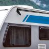imageCamco RV Gutter Spouts with Builtin Extensions  Direct Rain Water Runoff Away from The RV  Features an Easy Installation a Sun Resilient Resin Construction and Comes in a 4Pack of Black 42452Black