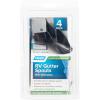 imageCamco RV Gutter Spouts with Extensions  Direct Rain Water Runoff Away from The RV  White 42134Black