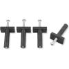 imageCamco Trac Outdoors Isolator Bolts 4Pack  Protects Your Boat from Vibrations  Easily Install Your Anchor Winch Trolling Motor or Other Accessories to Your Boat Deck 69060